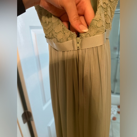 David’s Bridal Meadow Bridesmaids Dress 3550MEADOW - Picture 8 of 11